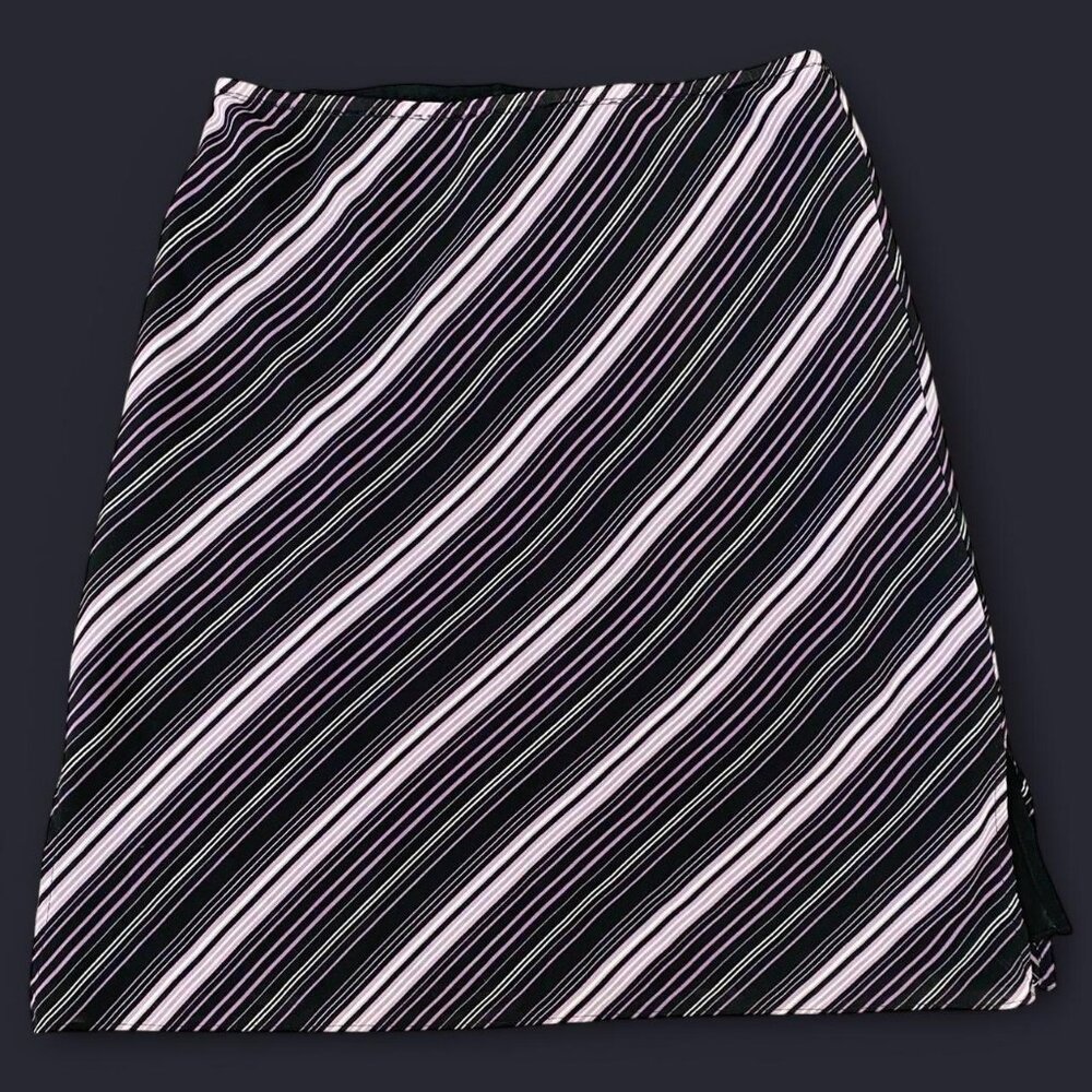 Purple Elegent Midi skirt
